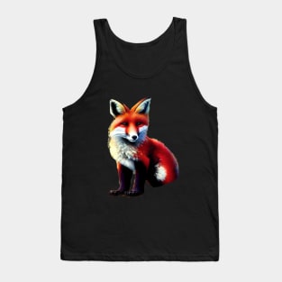 CUTE FOX CUB CUT OUT Tank Top